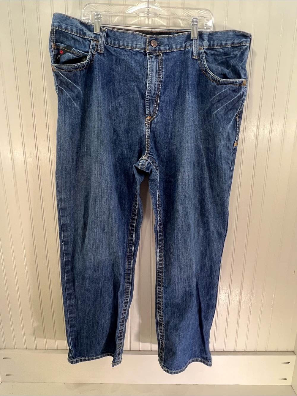 ARIAT FR M4 Relaxed Fit Bootcut Jeans 44x30 CAT 2 Flame Resistant Workwear